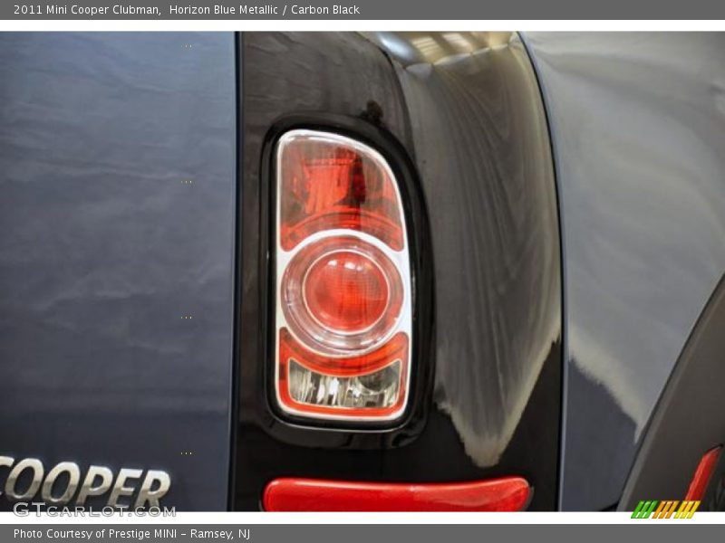 Horizon Blue Metallic / Carbon Black 2011 Mini Cooper Clubman