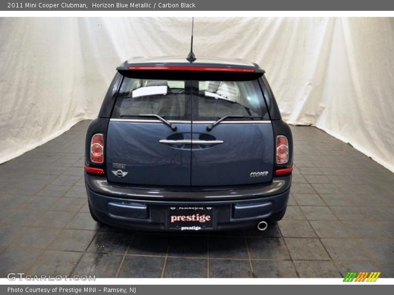 Horizon Blue Metallic / Carbon Black 2011 Mini Cooper Clubman