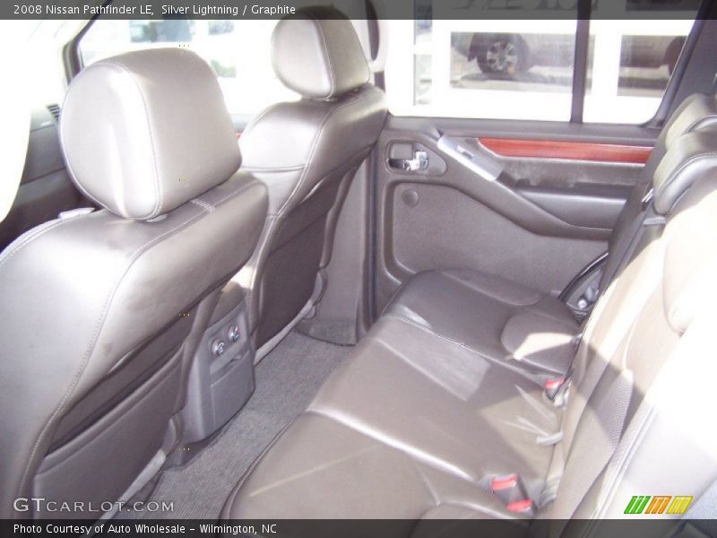 Silver Lightning / Graphite 2008 Nissan Pathfinder LE