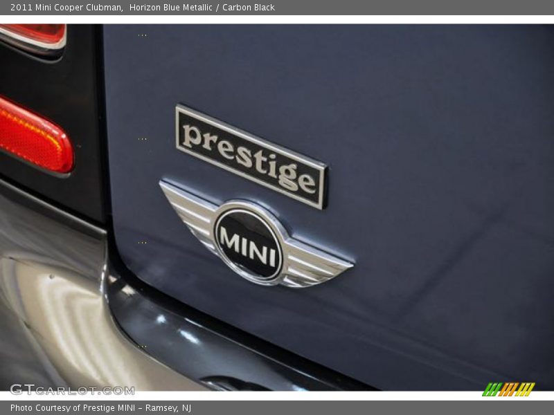 Horizon Blue Metallic / Carbon Black 2011 Mini Cooper Clubman