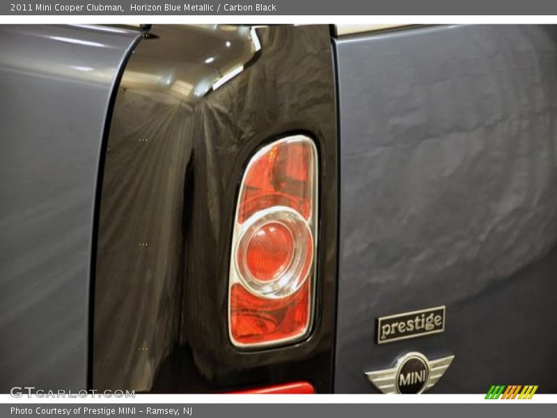 Horizon Blue Metallic / Carbon Black 2011 Mini Cooper Clubman