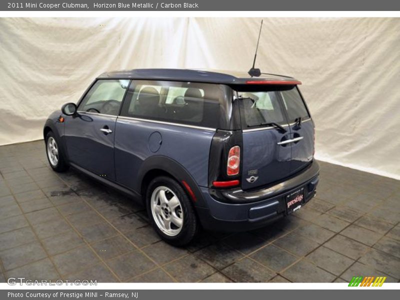 Horizon Blue Metallic / Carbon Black 2011 Mini Cooper Clubman