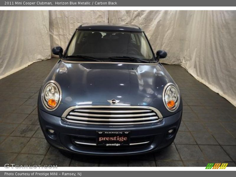 Horizon Blue Metallic / Carbon Black 2011 Mini Cooper Clubman
