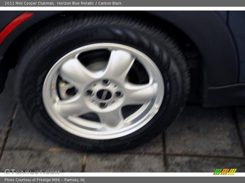 Horizon Blue Metallic / Carbon Black 2011 Mini Cooper Clubman