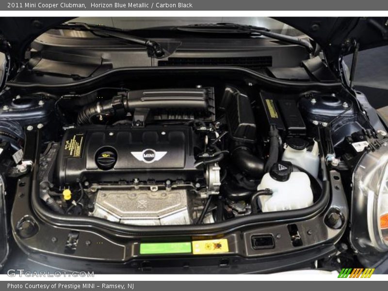 Horizon Blue Metallic / Carbon Black 2011 Mini Cooper Clubman