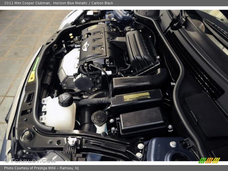Horizon Blue Metallic / Carbon Black 2011 Mini Cooper Clubman