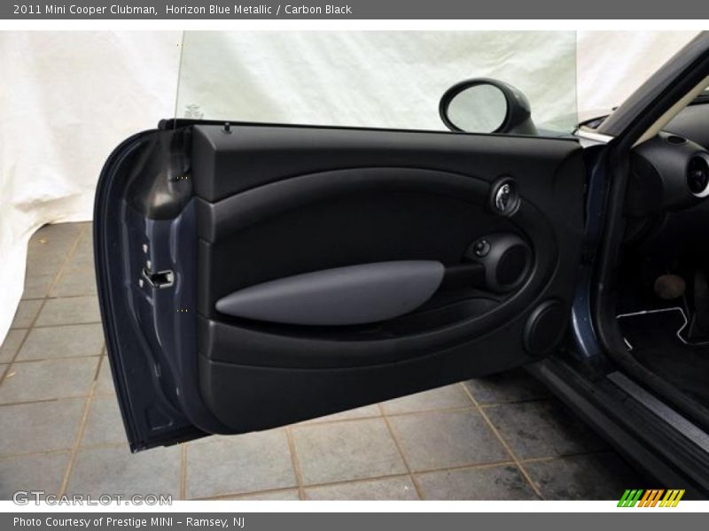 Horizon Blue Metallic / Carbon Black 2011 Mini Cooper Clubman