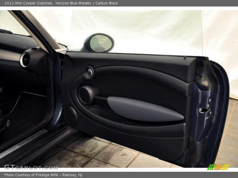 Horizon Blue Metallic / Carbon Black 2011 Mini Cooper Clubman