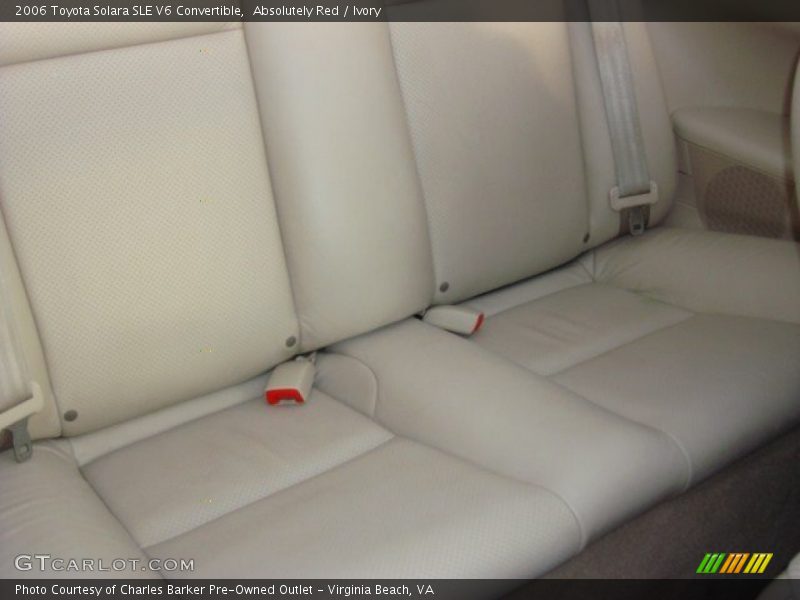 Absolutely Red / Ivory 2006 Toyota Solara SLE V6 Convertible