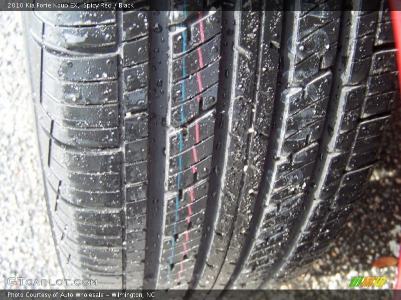 Spicy Red / Black 2010 Kia Forte Koup EX