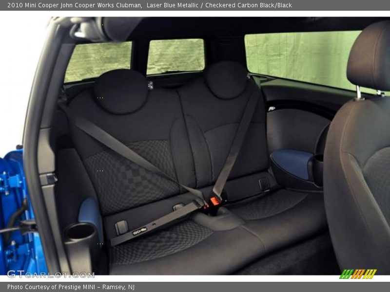 Laser Blue Metallic / Checkered Carbon Black/Black 2010 Mini Cooper John Cooper Works Clubman