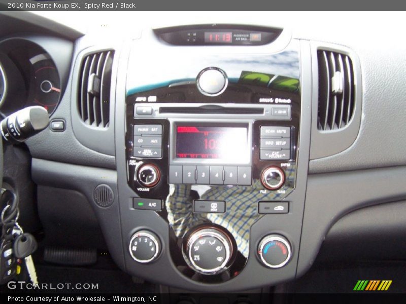 Spicy Red / Black 2010 Kia Forte Koup EX