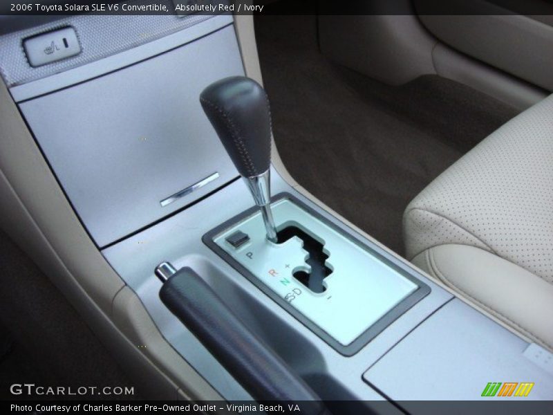 Absolutely Red / Ivory 2006 Toyota Solara SLE V6 Convertible