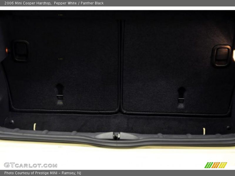 Pepper White / Panther Black 2006 Mini Cooper Hardtop