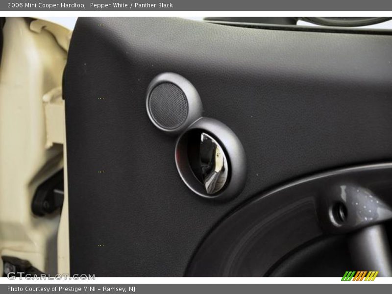 Pepper White / Panther Black 2006 Mini Cooper Hardtop