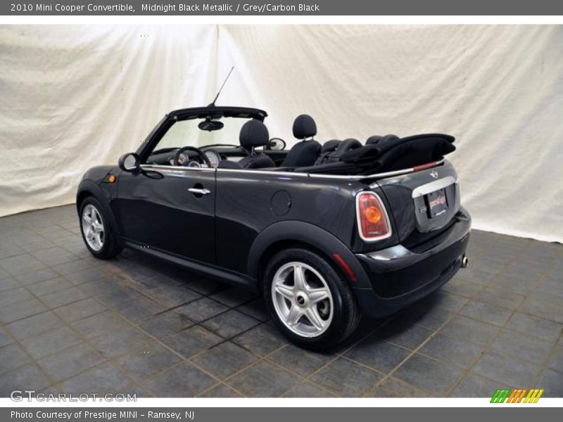 Midnight Black Metallic / Grey/Carbon Black 2010 Mini Cooper Convertible