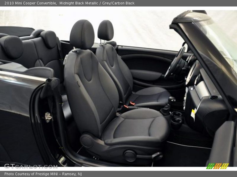 Midnight Black Metallic / Grey/Carbon Black 2010 Mini Cooper Convertible