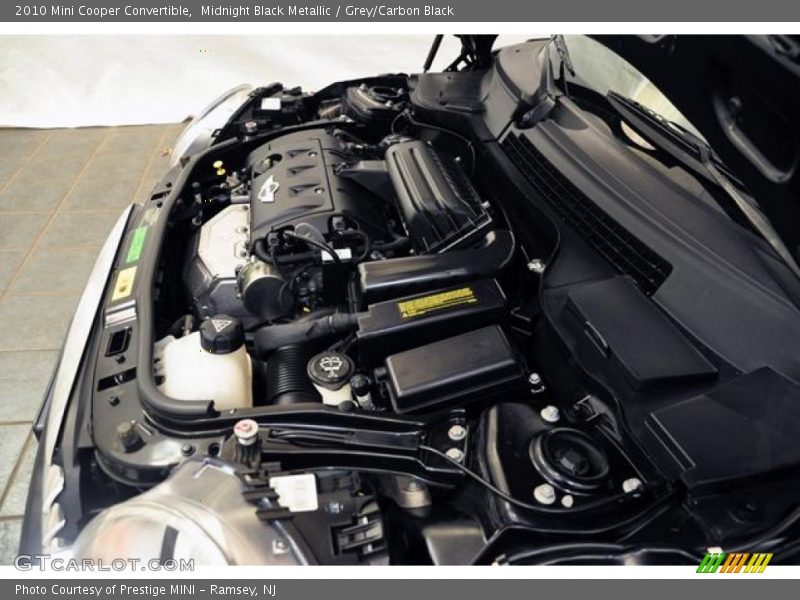 Midnight Black Metallic / Grey/Carbon Black 2010 Mini Cooper Convertible