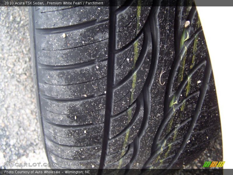 Premium White Pearl / Parchment 2010 Acura TSX Sedan