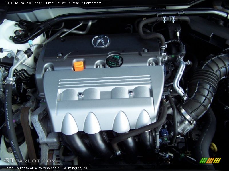 Premium White Pearl / Parchment 2010 Acura TSX Sedan