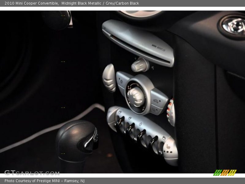 Midnight Black Metallic / Grey/Carbon Black 2010 Mini Cooper Convertible