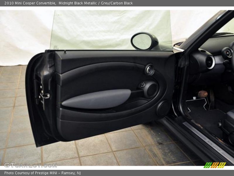 Midnight Black Metallic / Grey/Carbon Black 2010 Mini Cooper Convertible