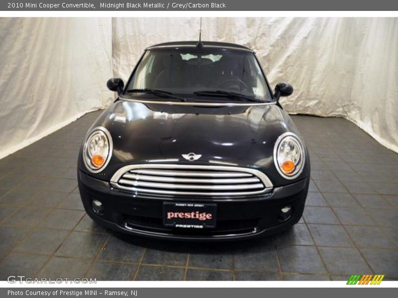 Midnight Black Metallic / Grey/Carbon Black 2010 Mini Cooper Convertible