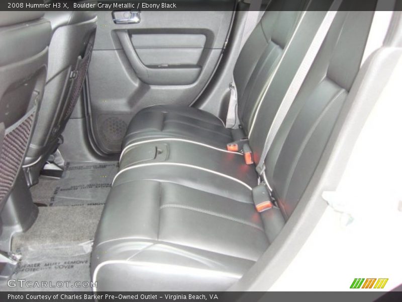 Boulder Gray Metallic / Ebony Black 2008 Hummer H3 X