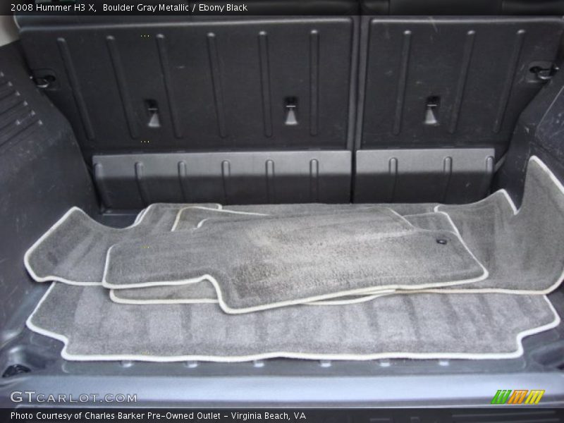 Boulder Gray Metallic / Ebony Black 2008 Hummer H3 X