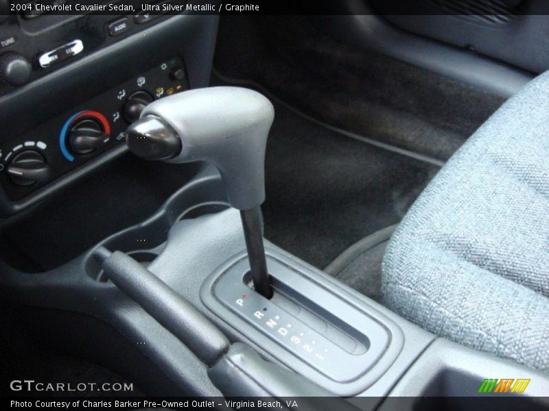 Ultra Silver Metallic / Graphite 2004 Chevrolet Cavalier Sedan
