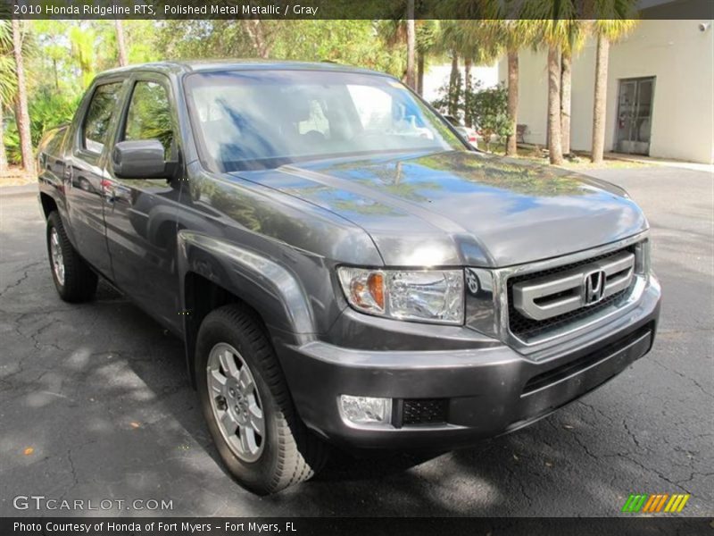 Polished Metal Metallic / Gray 2010 Honda Ridgeline RTS
