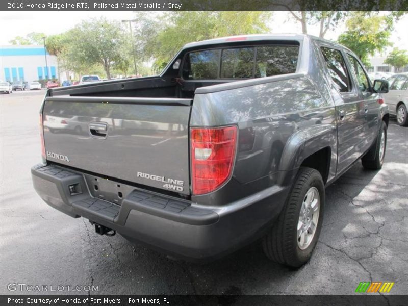 Polished Metal Metallic / Gray 2010 Honda Ridgeline RTS
