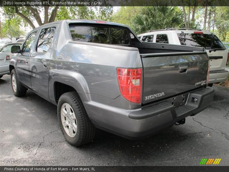 Polished Metal Metallic / Gray 2010 Honda Ridgeline RTS