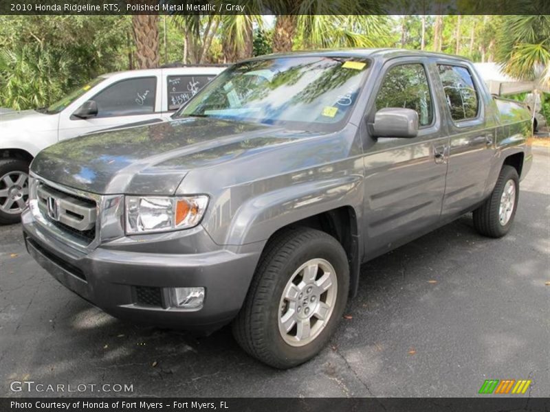 Polished Metal Metallic / Gray 2010 Honda Ridgeline RTS