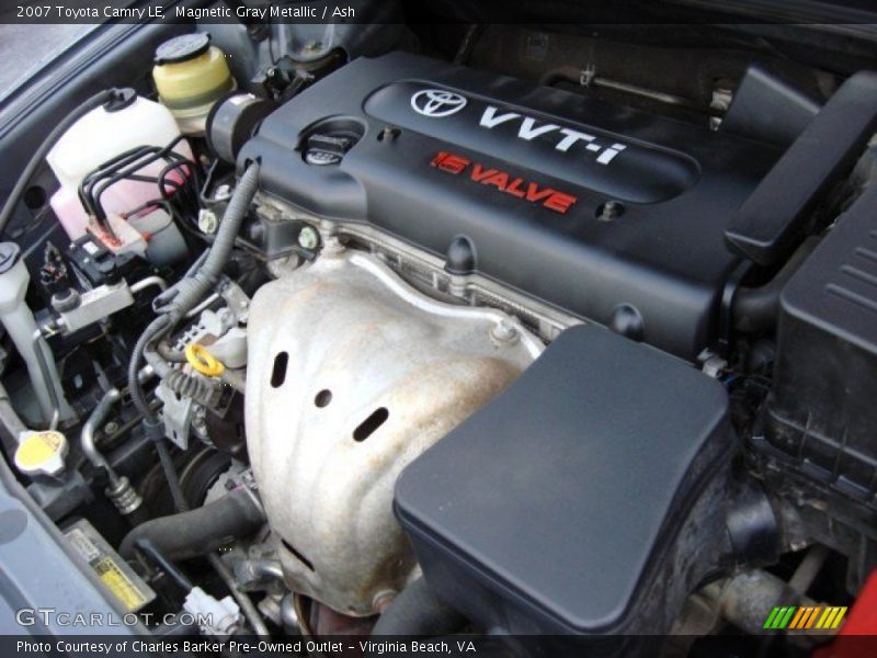 Magnetic Gray Metallic / Ash 2007 Toyota Camry LE