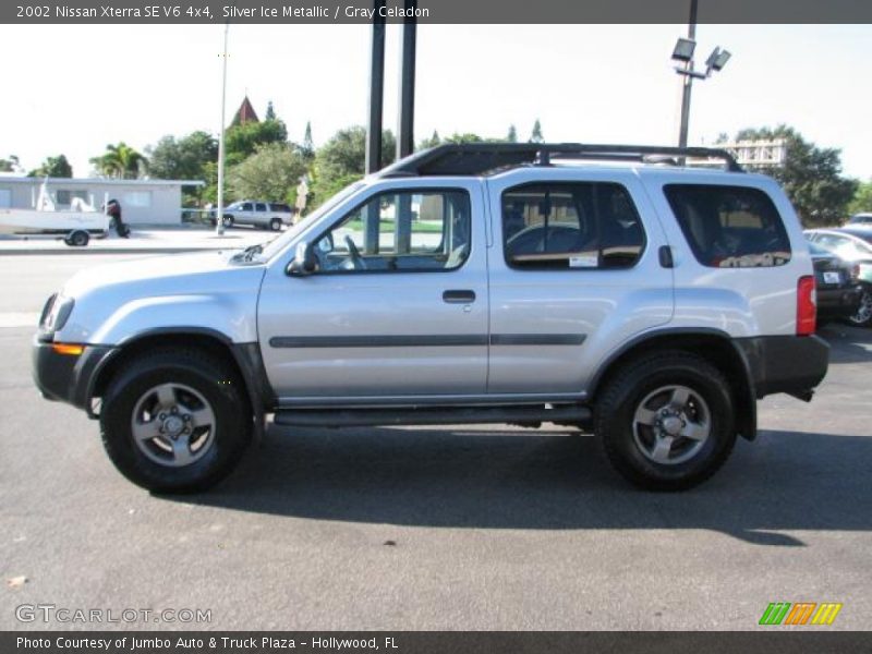 Silver Ice Metallic / Gray Celadon 2002 Nissan Xterra SE V6 4x4