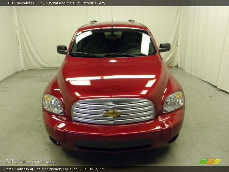 Crystal Red Metallic Tintcoat / Gray 2011 Chevrolet HHR LS