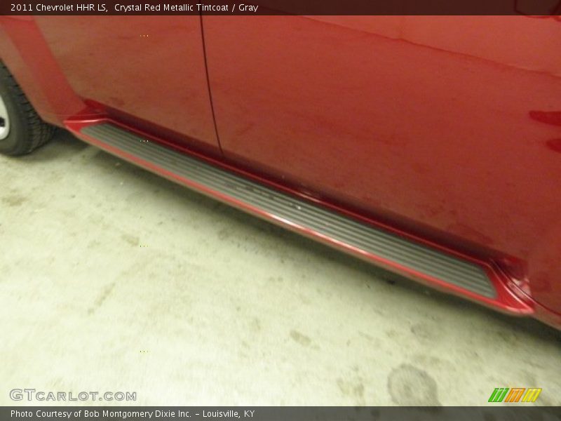 Crystal Red Metallic Tintcoat / Gray 2011 Chevrolet HHR LS