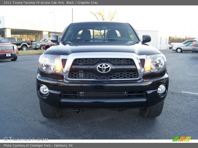 Black / Graphite Gray 2011 Toyota Tacoma V6 Access Cab 4x4
