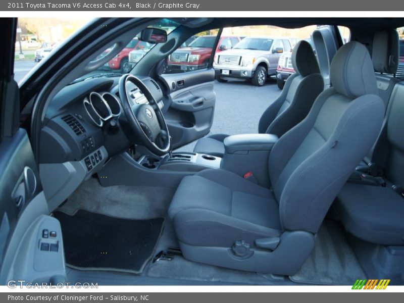 Black / Graphite Gray 2011 Toyota Tacoma V6 Access Cab 4x4