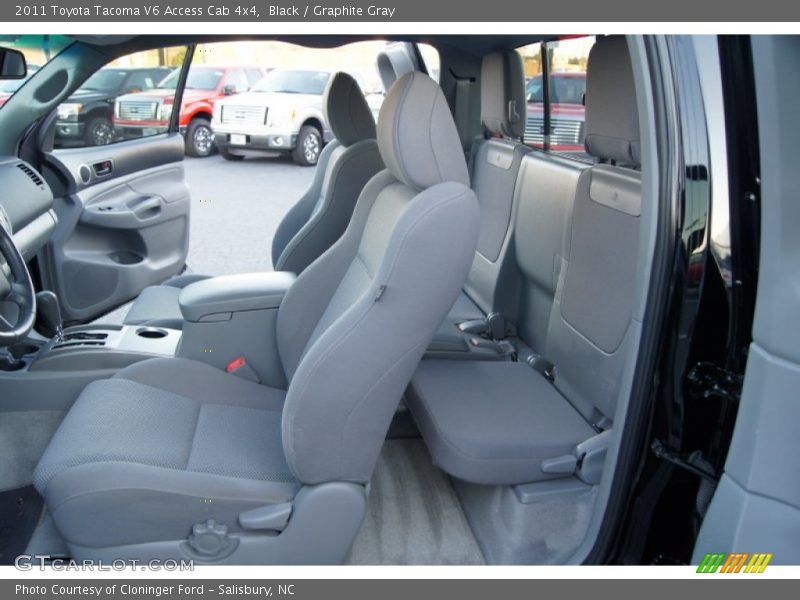 Black / Graphite Gray 2011 Toyota Tacoma V6 Access Cab 4x4