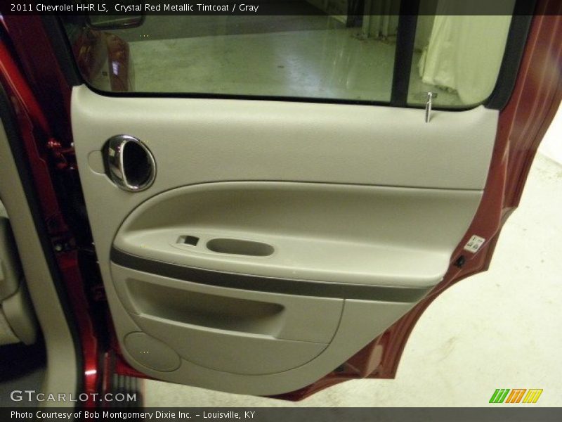 Crystal Red Metallic Tintcoat / Gray 2011 Chevrolet HHR LS