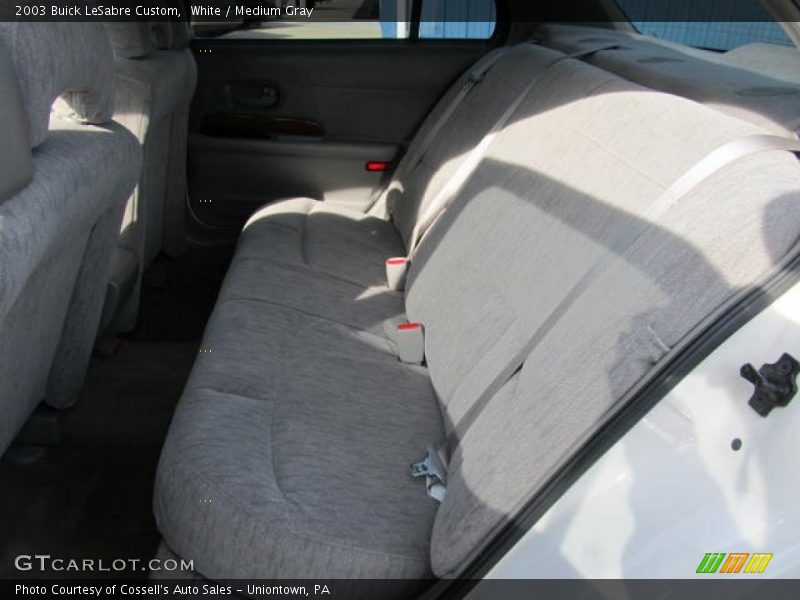 White / Medium Gray 2003 Buick LeSabre Custom