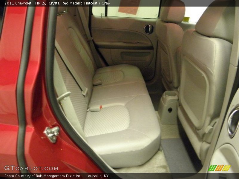 Crystal Red Metallic Tintcoat / Gray 2011 Chevrolet HHR LS