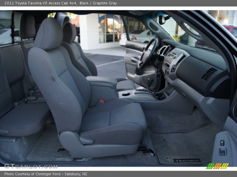 Black / Graphite Gray 2011 Toyota Tacoma V6 Access Cab 4x4