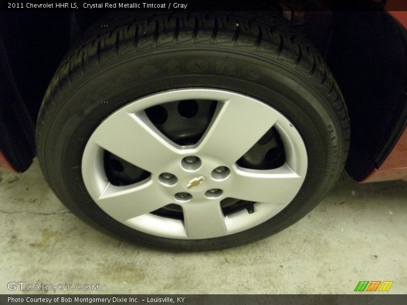 Crystal Red Metallic Tintcoat / Gray 2011 Chevrolet HHR LS