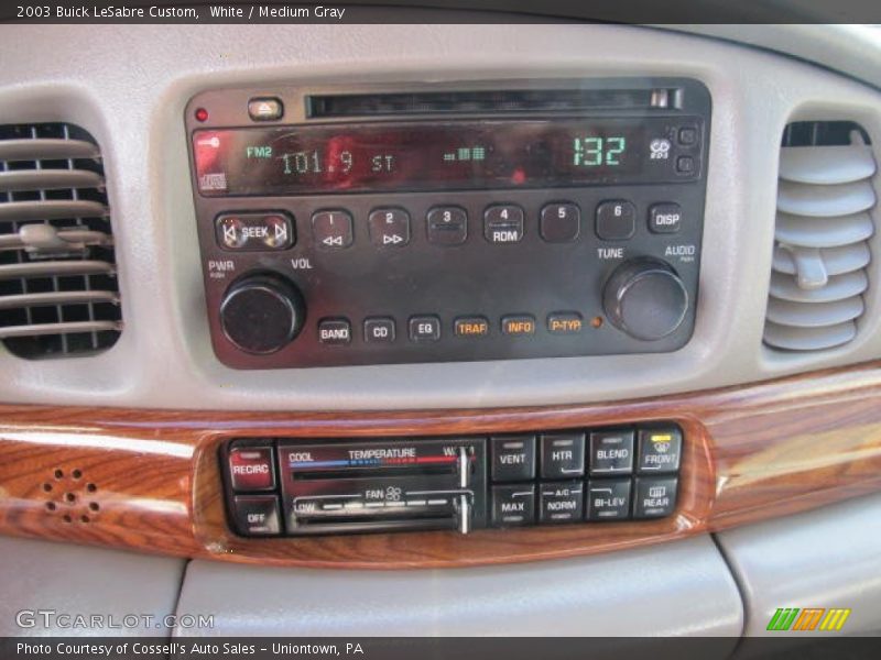 White / Medium Gray 2003 Buick LeSabre Custom