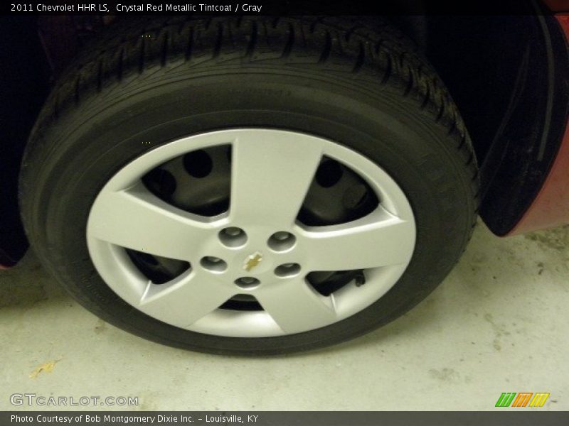 Crystal Red Metallic Tintcoat / Gray 2011 Chevrolet HHR LS