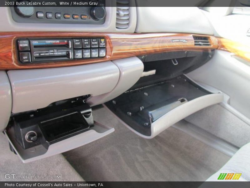 White / Medium Gray 2003 Buick LeSabre Custom