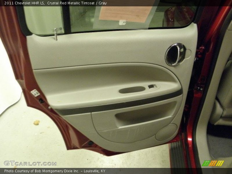 Crystal Red Metallic Tintcoat / Gray 2011 Chevrolet HHR LS